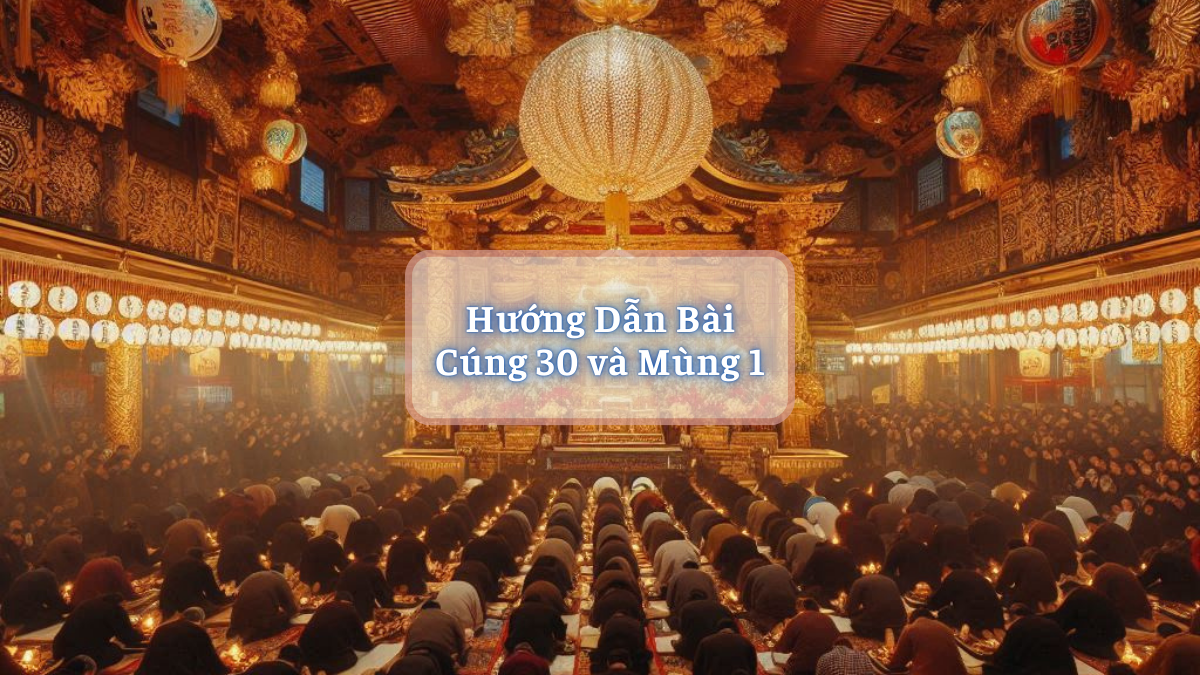 Hướng Dẫn Bài Cúng 30 và Mùng 1