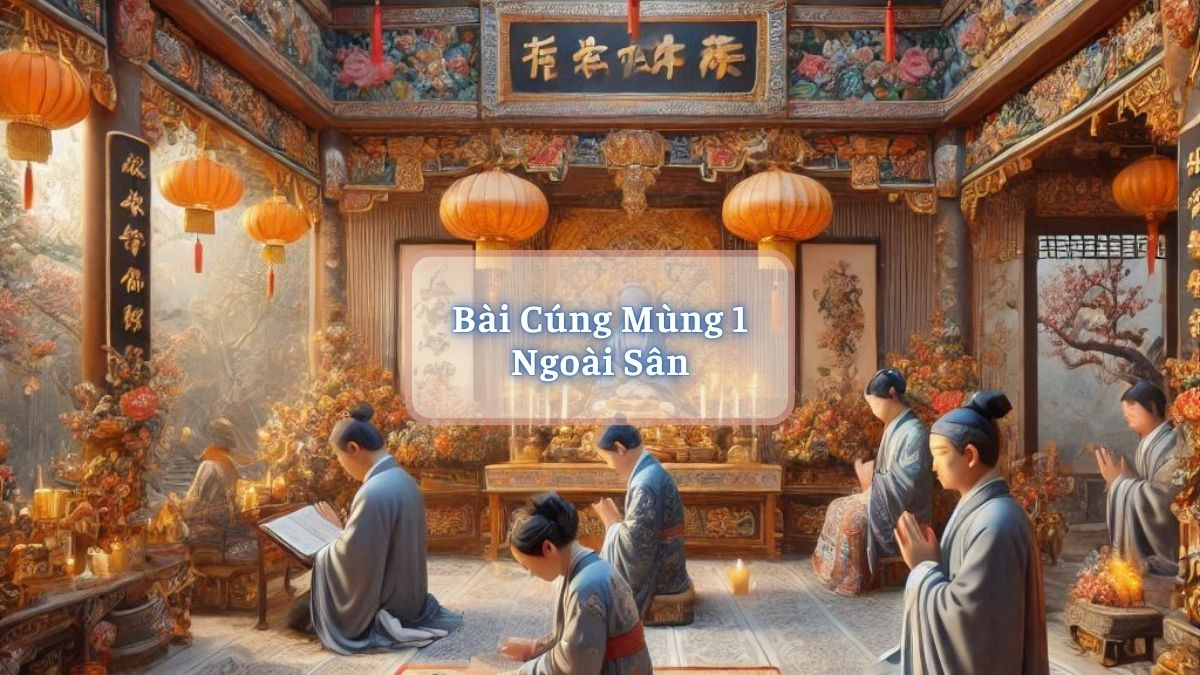 Bài Cúng Mùng 1 Ngoài Sân