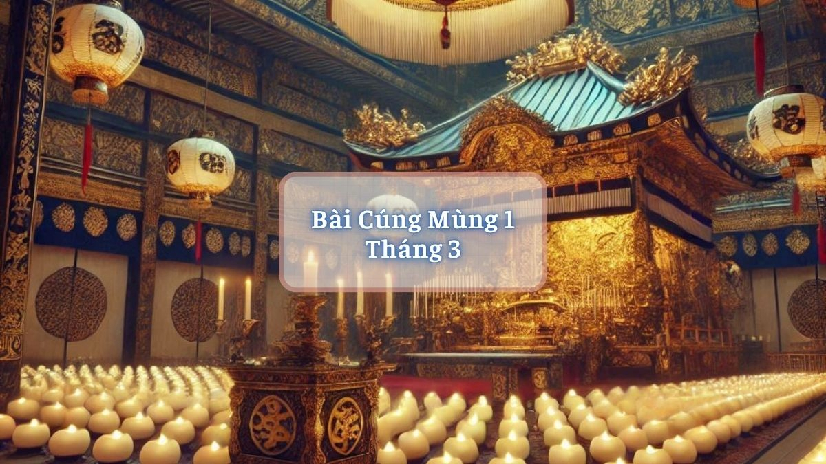 Bài cung mùng 1 tháng 3