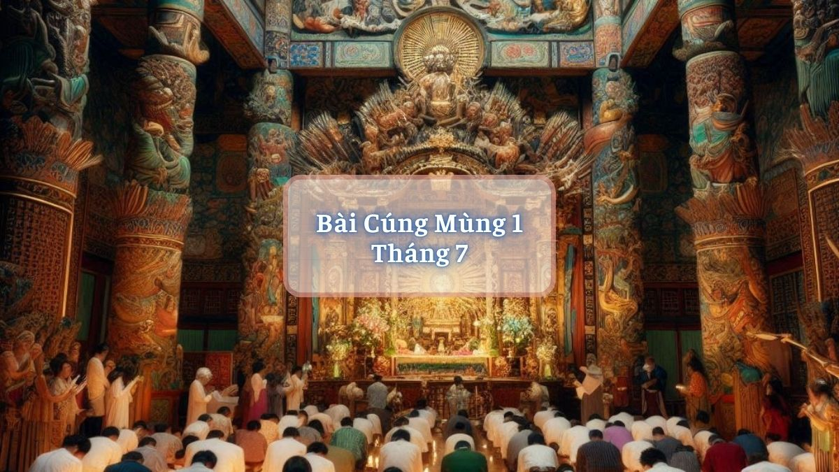 Bài cúng mùng 1 tháng 7