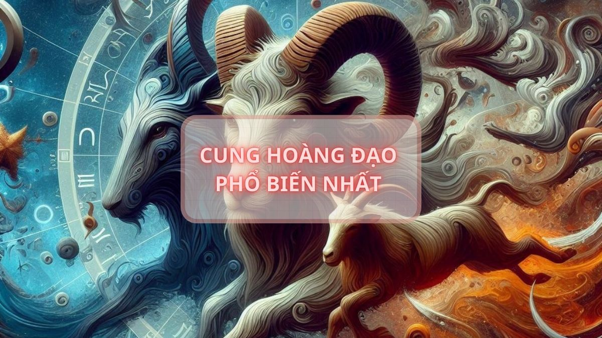 Cung hoàng đạo phổ biến nhất