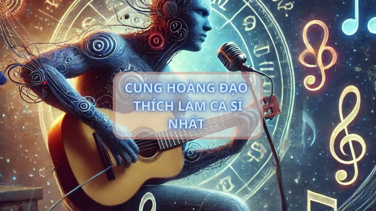 Cung hoàng đạo thích làm ca sĩ nhất