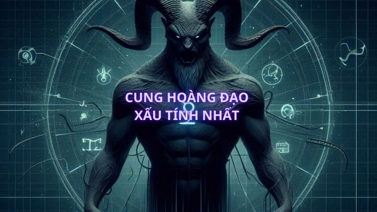 Cung hoàng đạo xấu tính nhất