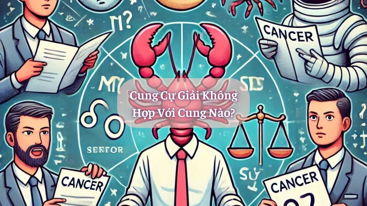 Cung Cự Giải Không Hợp Với Cung Nào?