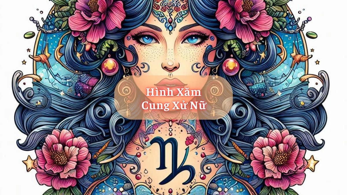 Hình xăm cung xử nữ