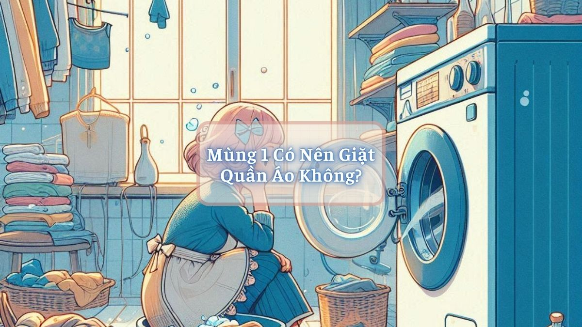 Mùng 1 Có Nên Giặt Quần Áo Không?