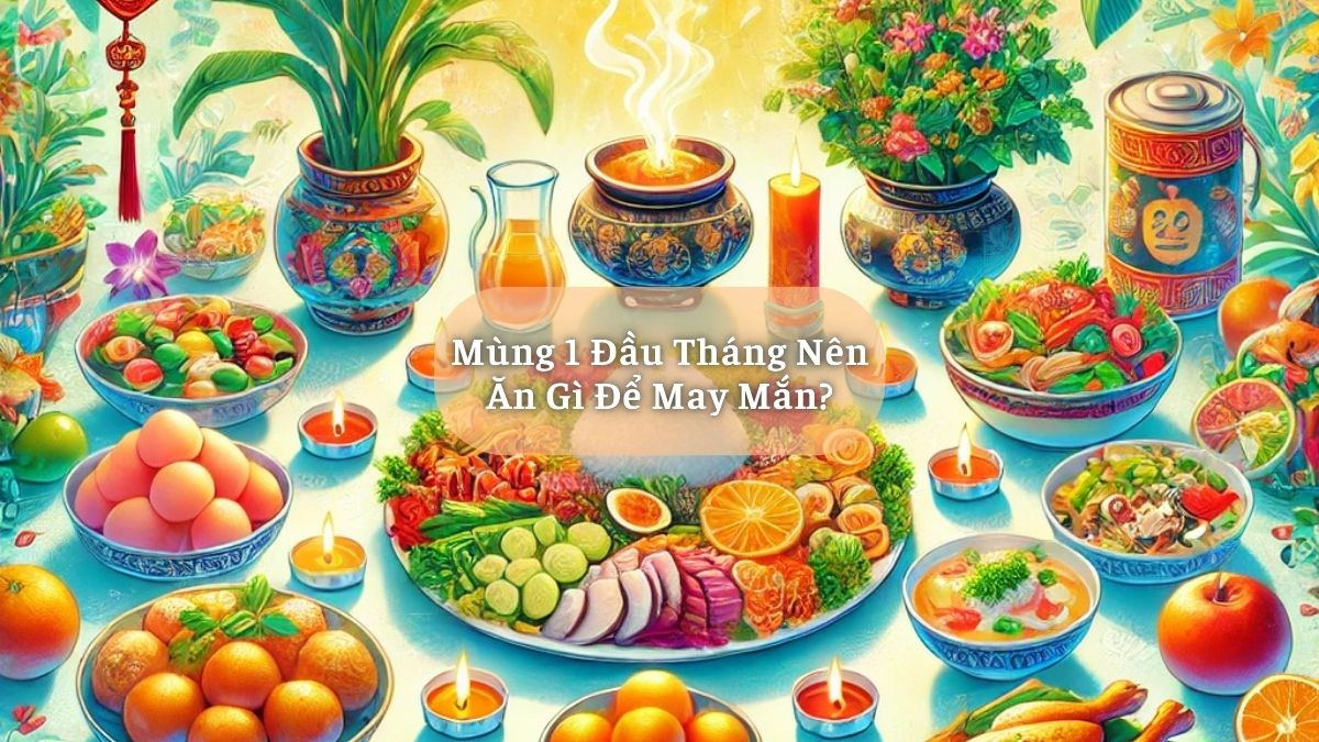 Mùng 1 Đầu Tháng Nên Ăn Gì Để May Mắn?