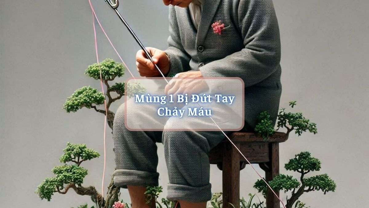 Mùng 1 Bị Đứt Tay Chảy Máu