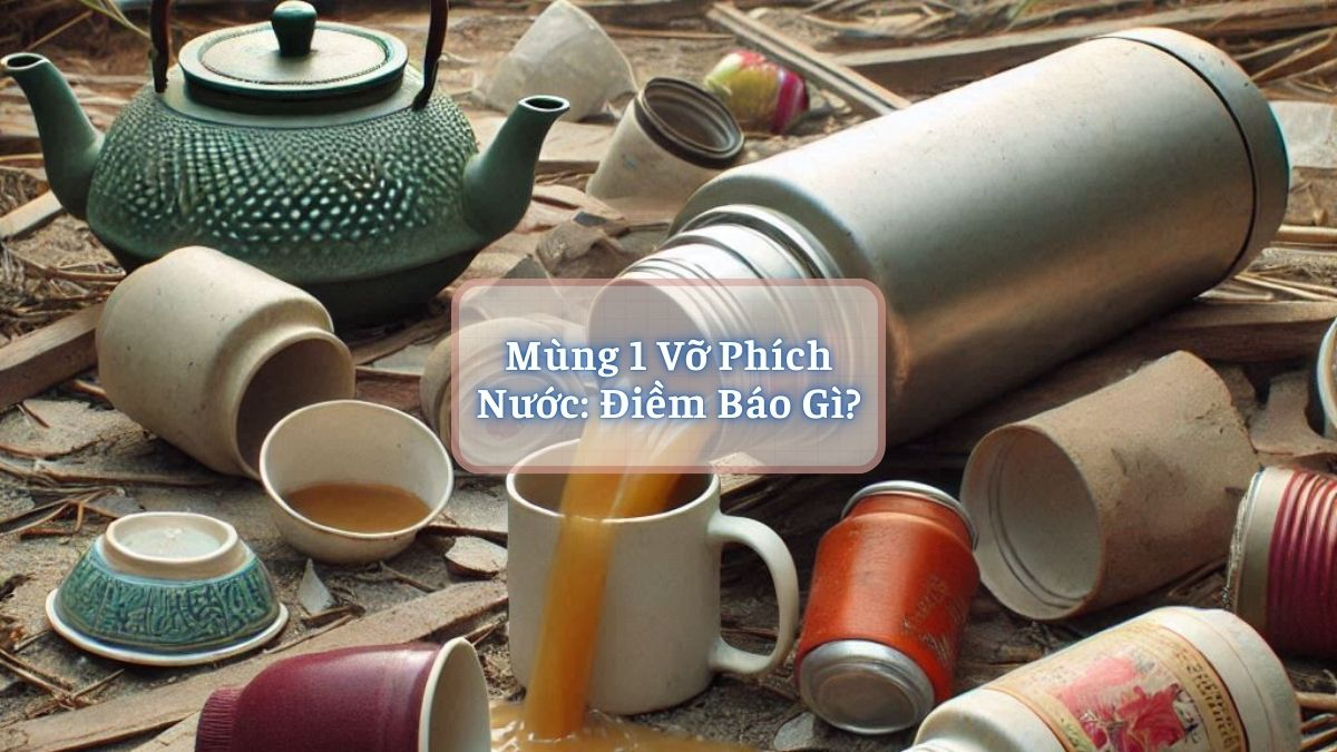 Mùng 1 Vỡ Phích Nước: Điềm Báo Gì?