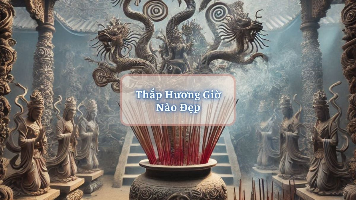 Thắp Hương Giờ Nào Đẹp