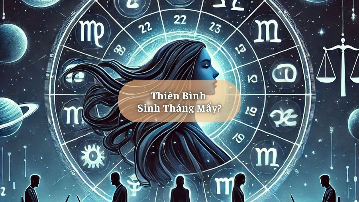 Thiên Bình Sinh Tháng Mấy?